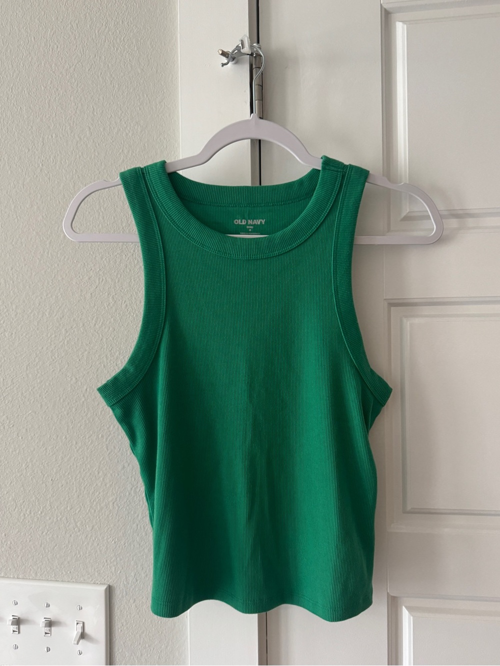 Old Navy Green Ribbed Women's Tank